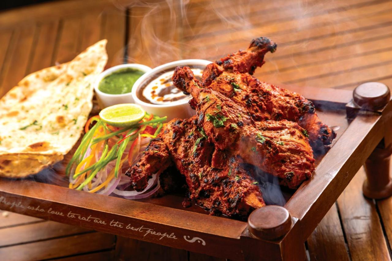 Caravela Beach Resort Varca Extérieur photo Tandoori Chicken